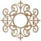 Ekena Millwork Dijon Wood Fretwork Pierced Ceiling Medallion, Red Oak, 40"OD x 13"ID x 1/4"T CMWP40X40X0250DIRO - alternate 4